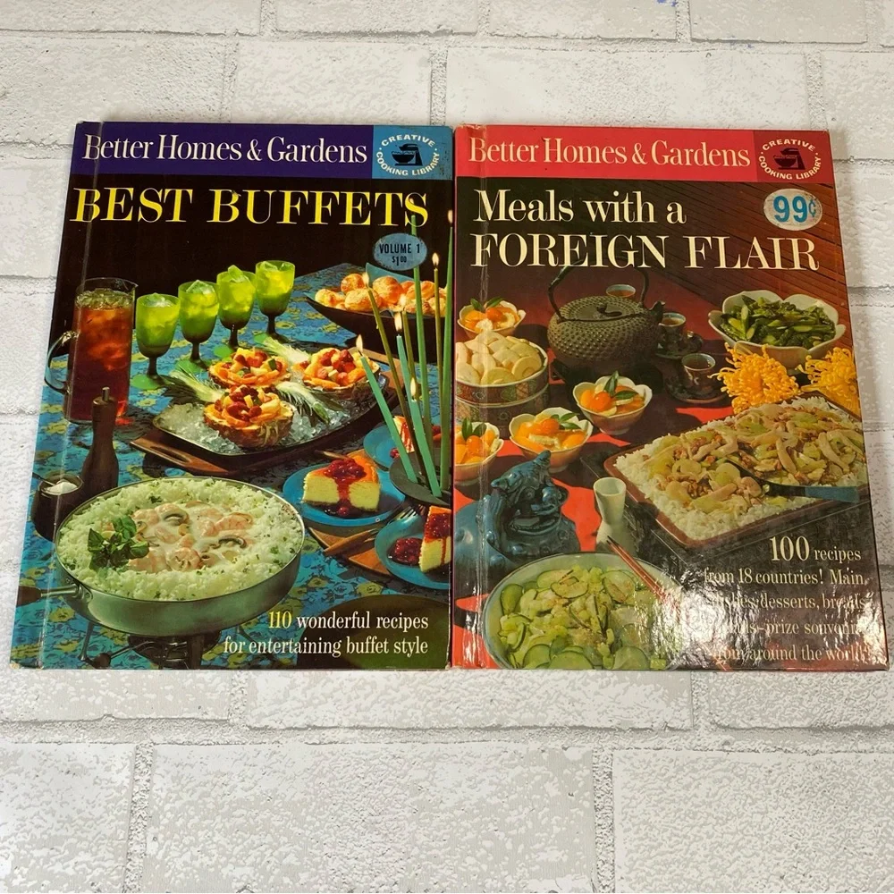 Vintage Better Homes and Gardens‎ Books/Cookbooks